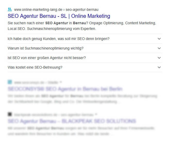 SEO Agentur Bernau