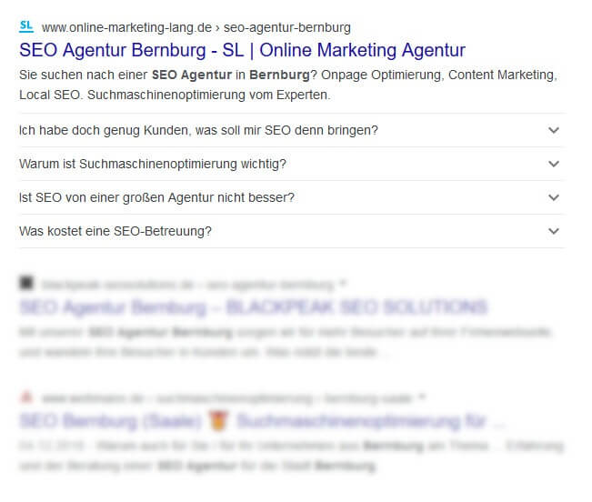 SEO Agentur Bernburg