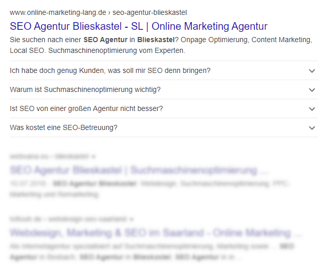SEO Agentur Blieskastel