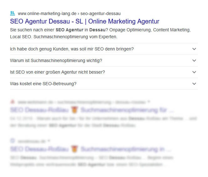 SEO Agentur Dessau