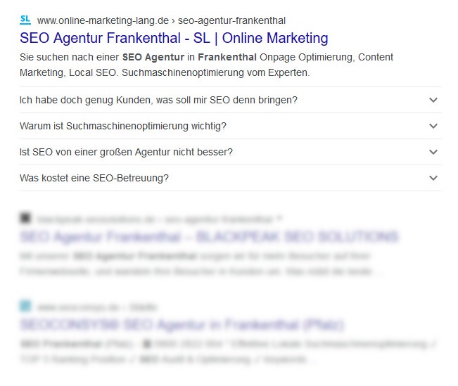 SEO Agentur Frankenthal