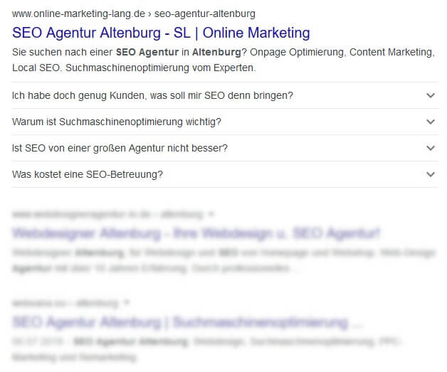 SEO Agentur Altenburg