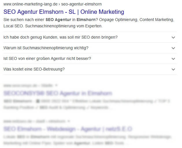 SEO Agentur Elmshorn