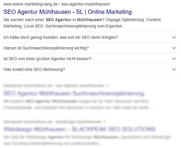 SEO Agentur Mühlhausen