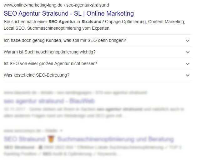 SEO Agentur Stralsund